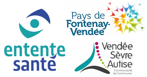 Logos de la communauté des communes Pays de Fontenay-Vendée