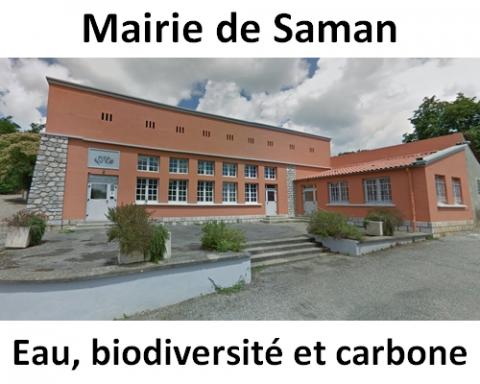 Illustration du projet eau biodiversité carbone de Saman
