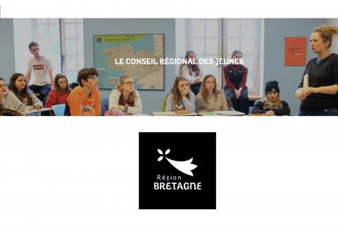 Illustration du Conseil Régional des jeunes de Bretagne