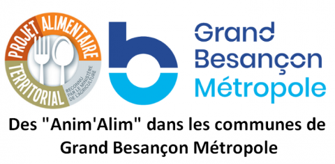 Illustration du projet Anim'alim de Grand Besançon Métropole