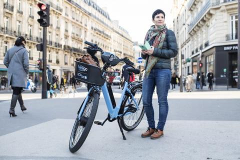 Vélo véligo à Paris
